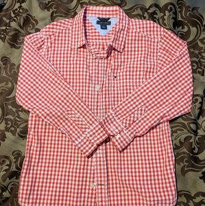 Boys Tommy Hilfiger long sleeve, button up shirt